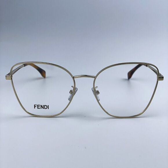 Fendi Accessories - NEW Fendi FE50007U  033  Light Gold Butterfly Women Eyeglasses
